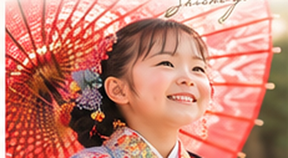 七五三の仮写真