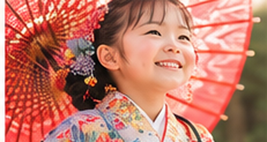 七五三の仮写真
